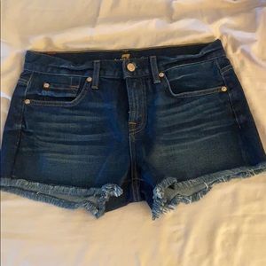 7 For All Mankind Jean Shorts